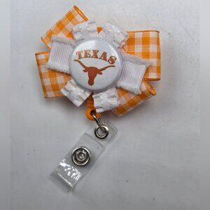 University of Texas Badge Reel NCAA Longhorns Alumni Souvenir Doctor ID Lanyard